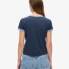 Athletic Essentials Ringer T-shirt met getailleerde pasvorm
