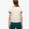 Athletic Essentials Ringer T-shirt met getailleerde pasvorm