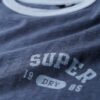 Athletic Essentials Ringer T-shirt met getailleerde pasvorm
