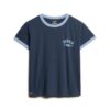 Athletic Essentials Ringer T-shirt met getailleerde pasvorm