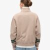 Athletic Essentials Sweatshirt met halve rits en applicatie