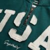 Athletic Essentials Sweatshirt met halve rits en applicatie