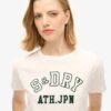 Athletic Essentials T-shirt met print en getailleerde pasvorm