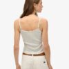 Athletic Essentials T-shirt met print en knoopjes