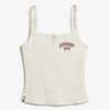 Athletic Essentials T-shirt met print en knoopjes