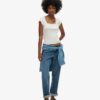 Athletic Essentials Top met vierkante hals Athletic Essentials Top met vierkante hals