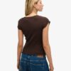 Athletic Essentials Top met vierkante hals Athletic Essentials Top met vierkante hals