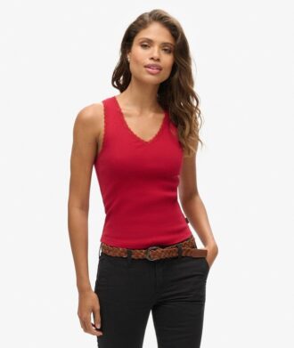 Athletic Essentials vestje met kanten rand