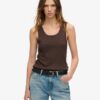Athletic Essentials Vintage vest met kanten rand