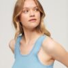 Athletic Essentials Vintage vest met kanten rand