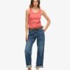 Athletic Essentials Vintage vest met kanten rand Athletic Essentials Vintage vest met kanten rand