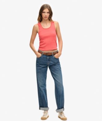 Athletic Essentials Vintage vest met kanten rand