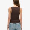 Athletic Essentials Vintage vest met kanten rand