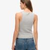 Athletic Essentials Vintage vest met kanten rand