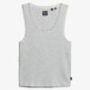 Athletic Essentials Vintage vest met kanten rand