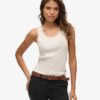 Athletic Essentials Vintage vestje met kanten rand