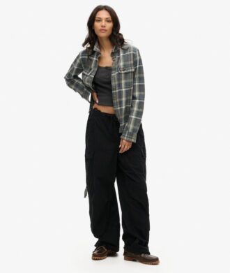 Baggy parachute broek