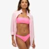 Bandeau-bikinitop met logo