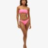 Bandeau-bikinitop met logo