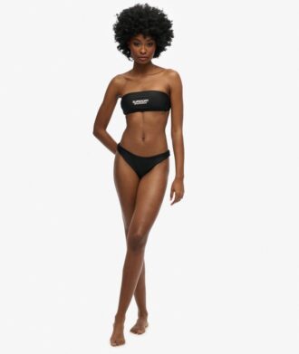 Bandeau-bikinitop met logo