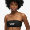 Bandeau-bikinitop met logo