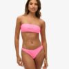 Bandeau-bikinitop met logo
