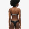 Bandeau-bikinitop met logo