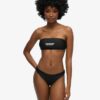 Bandeau-bikinitop met logo