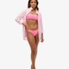 Bandeau-bikinitop met logo