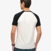 Baseball-T-shirt met Essential-logo van Organic Cotton