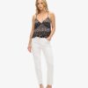 Bedrukte geweven cami-top Bedrukte geweven cami-top