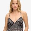 Bedrukte geweven cami-top Bedrukte geweven cami-top