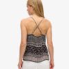 Bedrukte geweven cami-top Bedrukte geweven cami-top
