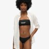 Bikini-slip met logo