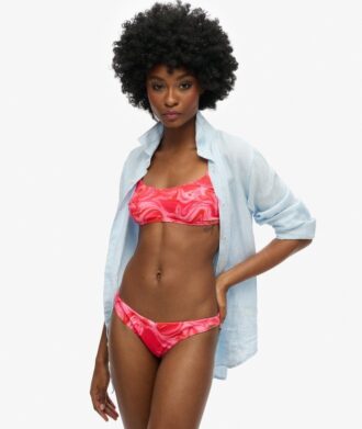 Bikinitop met print