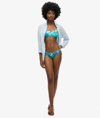 Bikinitop met print