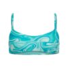 Bikinitop met print