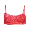 Bikinitop met print
