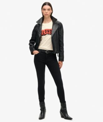 Blondie X Superdry getailleerd T-shirt