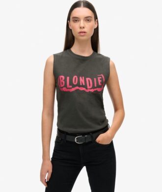Blondie X Superdry getailleerde tanktop