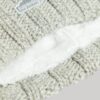 Bobble-mutsen met kabelpatroon