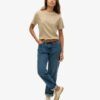 Boxy, losvallend T-shirt met geborduurd Core-logo Boxy, losvallend T-shirt met geborduurd Core-logo