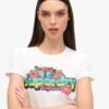Cali Sticker getailleerd T-shirt Cali Sticker getailleerd T-shirt