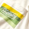 Cali T-shirt met gestreept logo