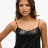Cami-top met pailletten