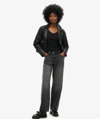 Cami-top met Vintage ribkant van Organic Cotton