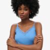 Cami-top met Vintage ribkant van Organic Cotton Cami-top met Vintage ribkant van Organic Cotton
