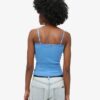 Cami-top met Vintage ribkant van Organic Cotton Cami-top met Vintage ribkant van Organic Cotton