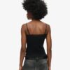 Cami-top met Vintage ribkant van Organic Cotton Cami-top met Vintage ribkant van Organic Cotton