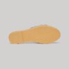 Canvas espadrille-slippers met overlay